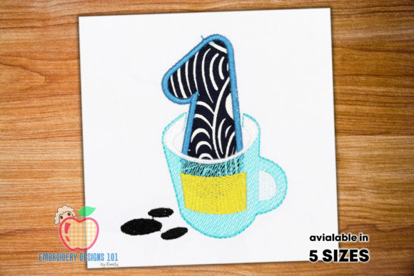 Coffee Mug Applique: A Holiday Embroidery Review