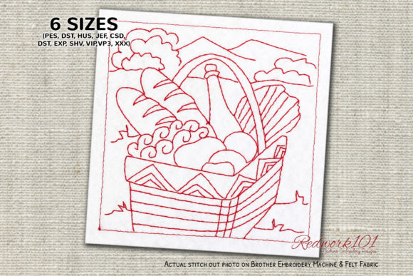 Food Basket: A Rustic Embroidery Review