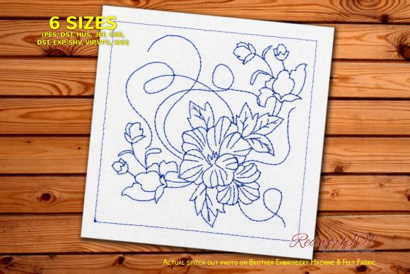 Fresh Spring Flowers Bluework: An Etsy Seller’s Review