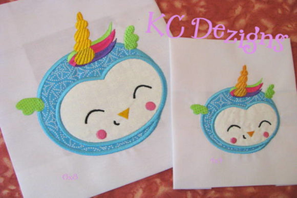 Owl Unicorn Face Applique Review