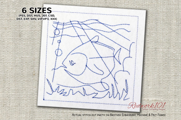 Review: Underwater Landscape with Fish Redwork