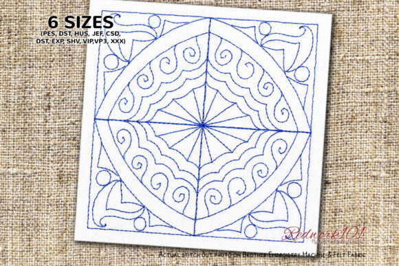 Reviewing Abstract Pattern Redwork for Etsy Shops