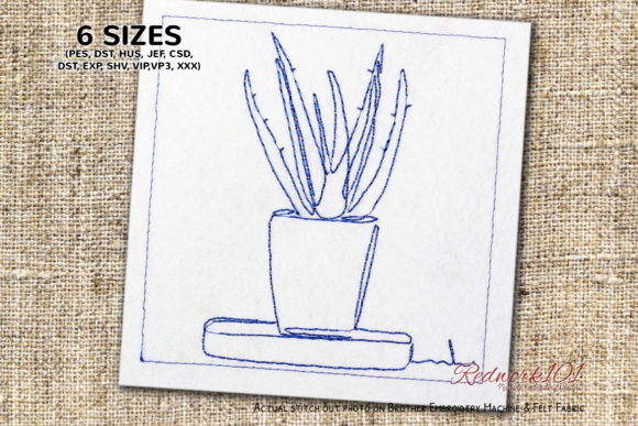 Reviewing Pearl Plant Succulents Redwork for Holiday Collections
